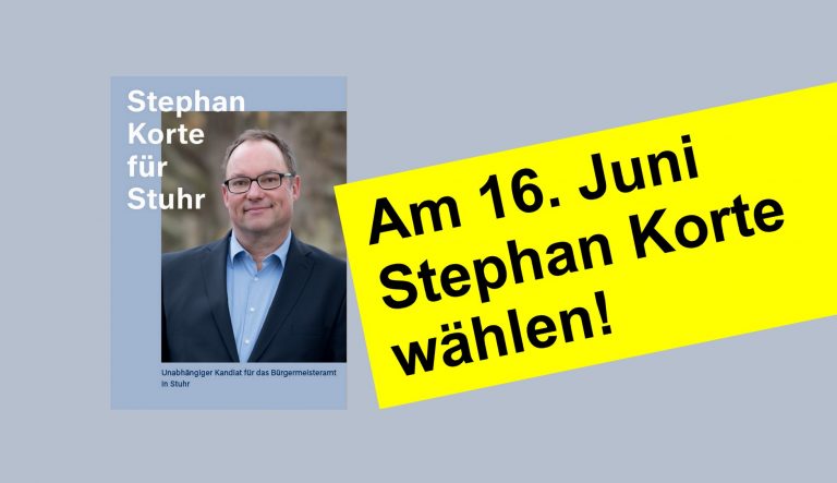 Videos zur Frage, warum Stephan Korte Bürgermeister werden sollte.