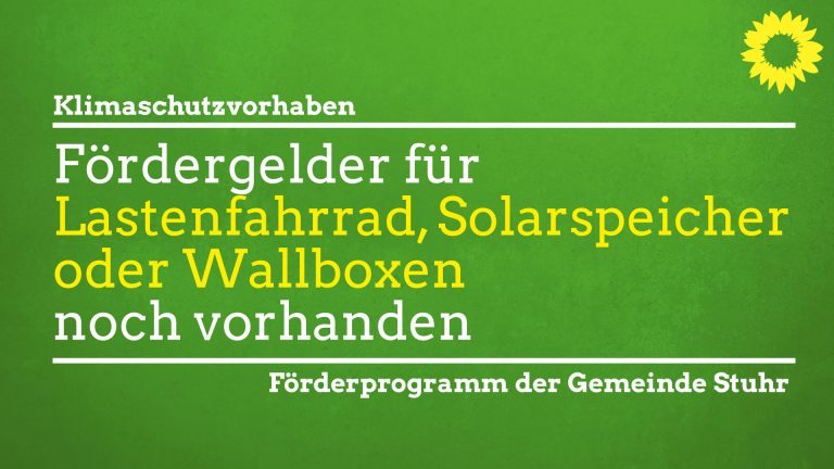 Fördermittel noch verfügbar – 23.06.2020