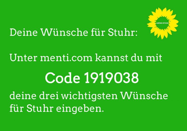 Deine Ideen für Stuhr! Bis zum 17.01.21