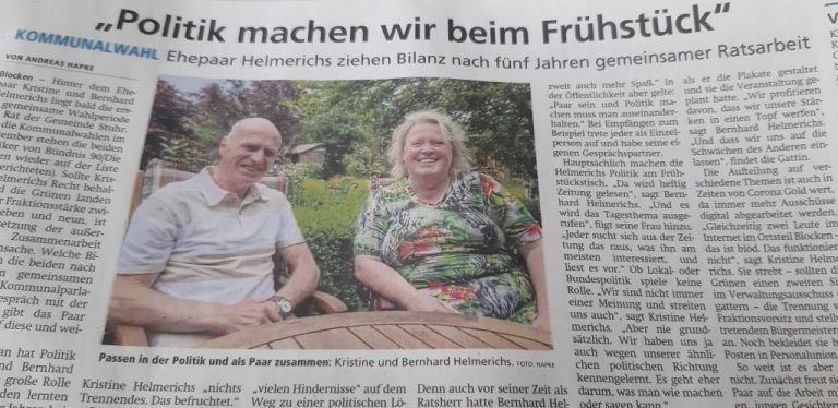 Kristine und Bernhard Helmerichs im Interview