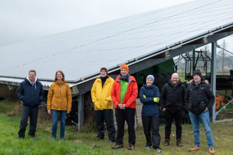 Fahrradtour des OV Weyhe zu erneuerbaren Energien